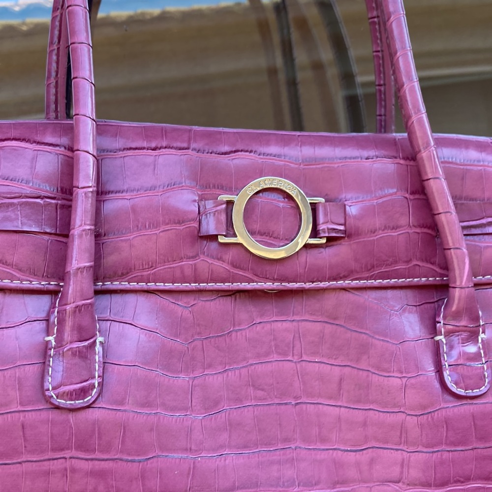 CL America lavender colored purse Easter spring - Picture 5 of 16